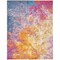 Homeroots 8 x 10 ft. Abstract Brights Sunburst Area Rug 385382 - alternate 1